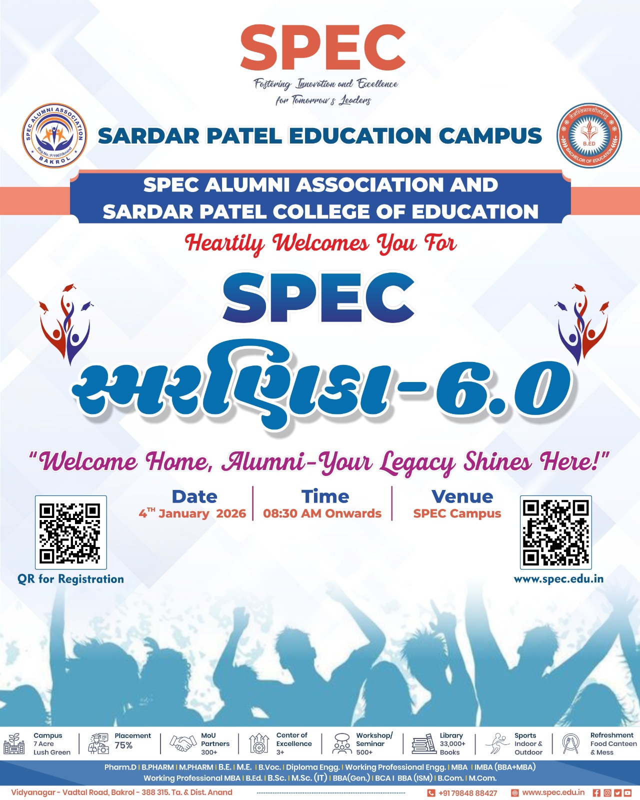 SPCE (B.Ed) Alumni Meet Smarnika 6.0